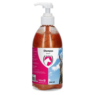 Excellent shampoo brown horse
