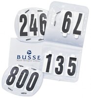 Busse Startnummers OVAL tas met 3 cijfers