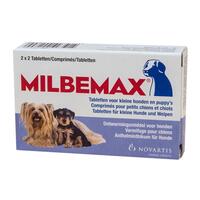 Milbemax Tabletten Puppy/Kleine hond [5kg 4 tabl.