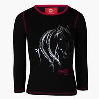 Red Horse long sleeved t-shirt Flash